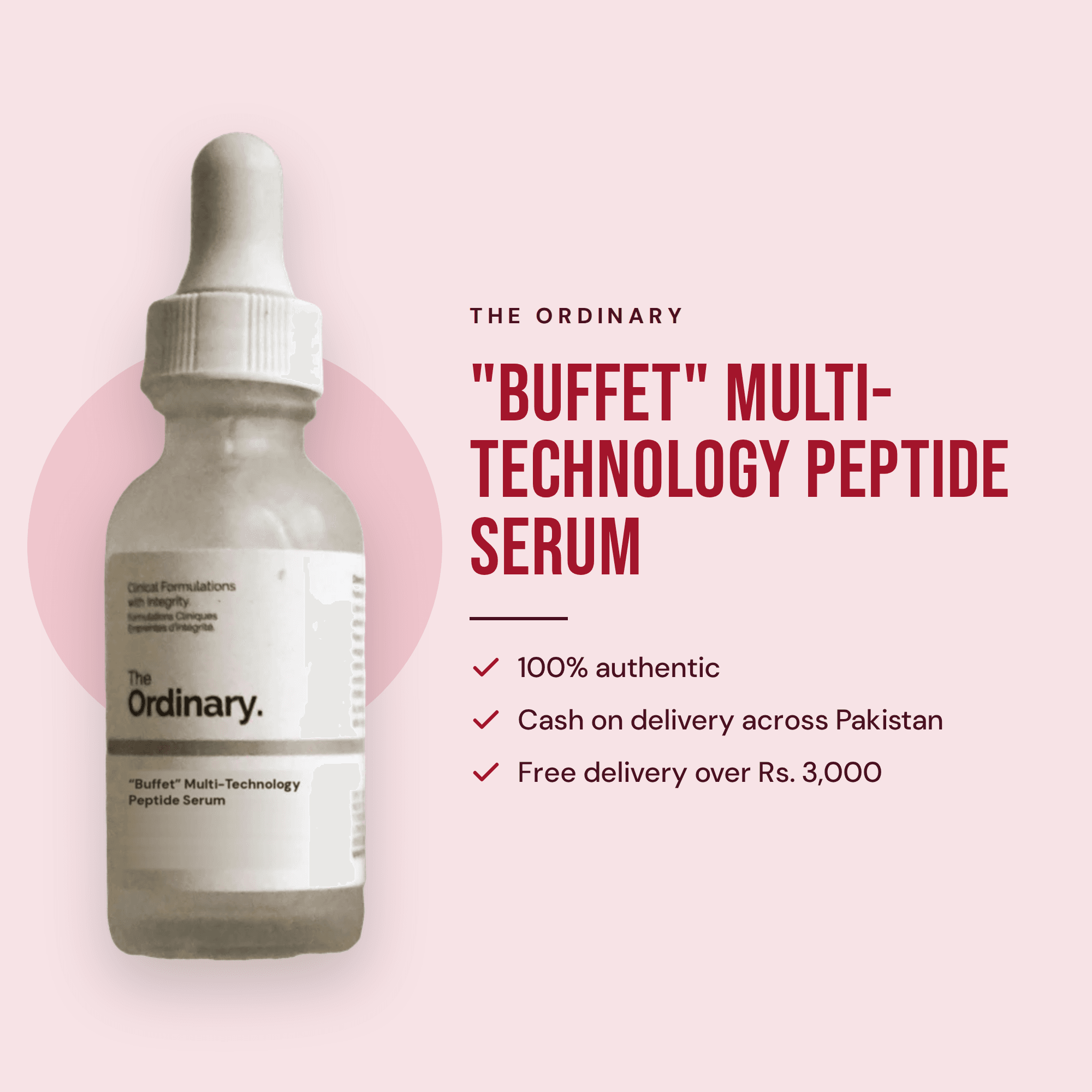 Peptides explained: Buffet or Argireline?